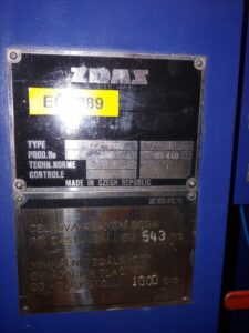 Sheet stamping press Zdas PKZZ 1000 - 1000 ton (ID:75799) - Dabrox.com