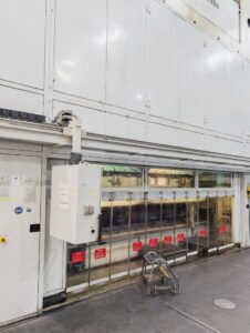 Transfer press line Muller Weingarten HUQ 4.1100 - 1100 ton (ID: 76410) - Dabrox.com