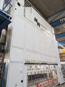 Transfer press line Muller Weingarten HUQ 4.1100 - 1100 ton (ID: 76410) - Dabrox.com