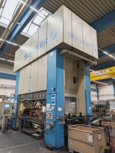 Progressive press line Schuler PSE2-630 — 630 ton