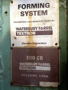 Hot forging press Waterbury Farrel 300 CR - 300 ton (ID:S77461) - Dabrox.com