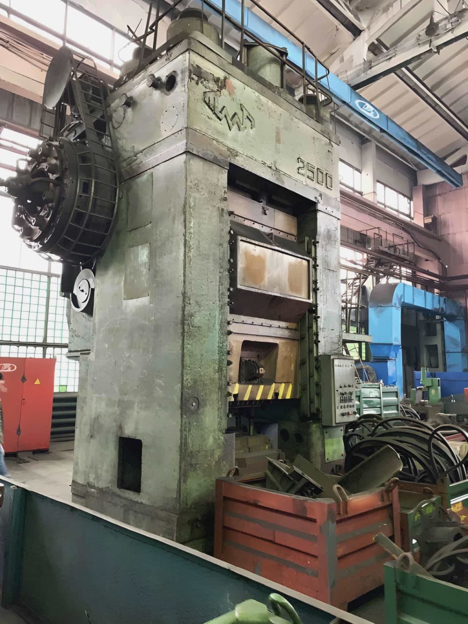 Knuckle joint press TMP Voronezh K504.003.844 / KB8344 — 2500 ton