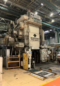 Closed-die forging press Sumitomo TFPW-2000S — 2000 ton