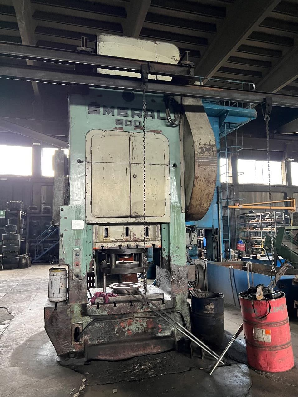 Trimming press Smeral LKO 500 — 500 ton