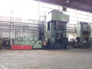 Hot forging press Smeral LZK 2500 P — 2500 ton
