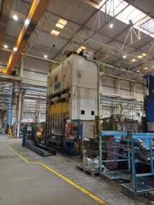 Mechanical stamping press Erfurt PKZV I 800 FS - 800 ton (ID: 76342) - Dabrox.com