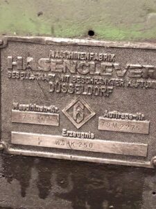 Forging upsetter Hasenclever WSHK 250 - 250 ton (ID:76066) - Dabrox.com