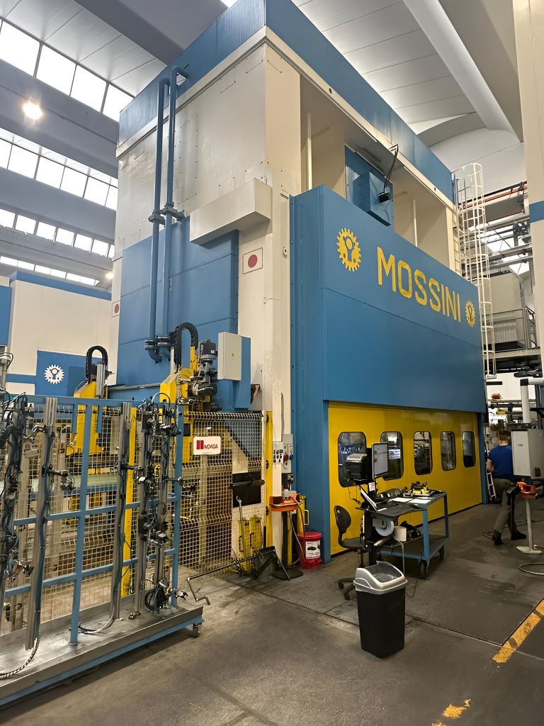 Transfer press line Mossini PDM-4B-LD-2000 - 2000 ton (ID: 76337) - Dabrox.com