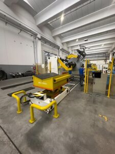 Transfer press line Mossini PDM-4B-LD-2000 - 2000 ton (ID: 76337) - Dabrox.com