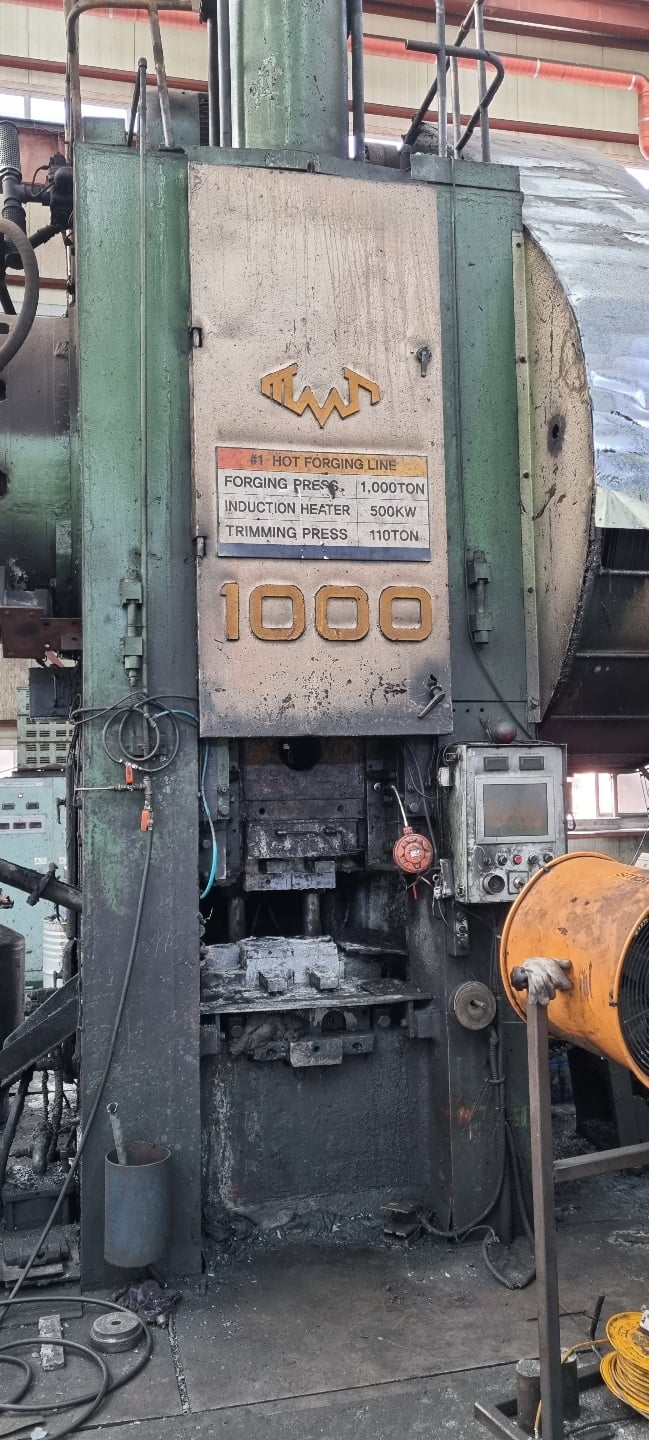 Hot forging press TMP Voronezh KB8540 - 1000 ton (ID:75974) - Dabrox.com