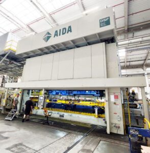 Transfer progressive servo press Aida DSF-TE4-20000-730-250 — 2000 ton