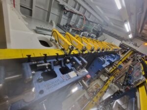 Transfer progressive servo press Aida DSF-TE4-20000-730-250 - 2000 ton (ID: 76378) - Dabrox.com