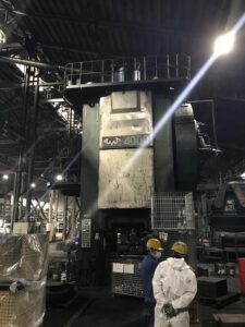 Hot forging press TMP Voronezh KB8046 — 4000 ton