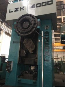Hot forging press Smeral LZK 4000 — 4000 ton