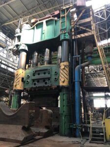 Open die hydraulic forging press UZTM 100MN — 10000 ton
