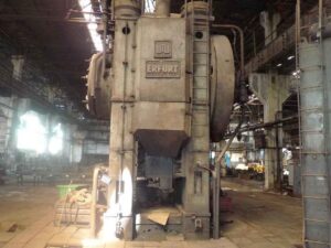 Hot forging press Erfurt PKXW 2500.1/1250 — 2500 ton