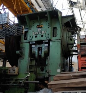 Hot forging press Erfurt PKXW 1600 — 1600 ton