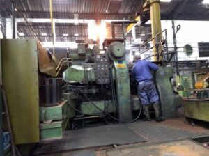 Horizontal forging press Smeral LKH 1200 S — 1200 ton