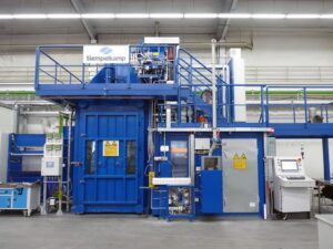 Hydraulic press Siempelkamp 8 MN — 800 ton