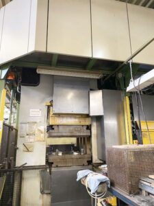 Hydraulic hydroforming press Schuler SHPS 50000 — 5000 ton