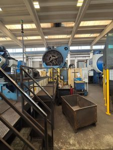 Hot forging press TMP Voronezh К04.038.842 - 1600 ton (ID: 76417) - Dabrox.com