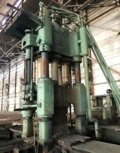 Hydraulic open die forging press Dnepropress PA1343 — 2000 ton