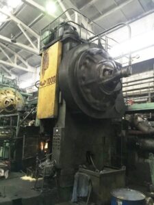 Hot forging press TMP Voronezh AKKG8040 — 1000 ton