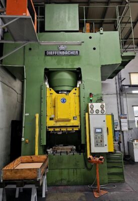 Hydraulic press Dieffenbacher P0-F 1250A — 1250 ton (Photo 4)