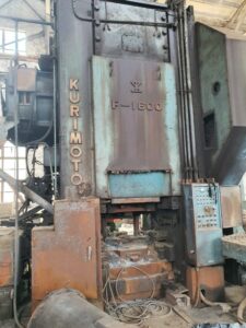 Hot forging press Kurimoto F-1600 — 1600 ton