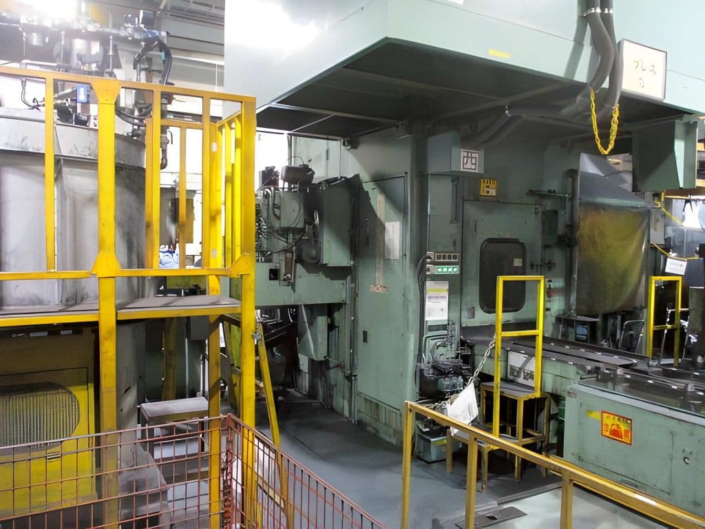 Cold forging press Komatsu L1C630L — 630 ton
