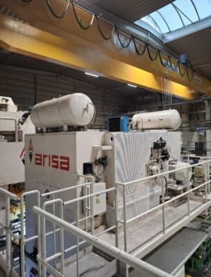 Stamping press Arisa S2.400.260.FD — 400 ton (Photo 9)
