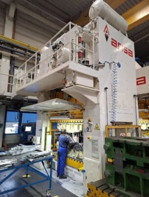 Stamping press Arisa S2.400.260.FD — 400 ton (Photo 5)