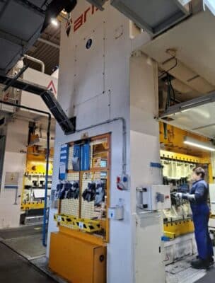 Stamping press Arisa S2.400.260.FD — 400 ton (Photo 6)