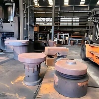 Hydraulic open die forging press JSW 2500 MT — 2500 ton (Photo 11)