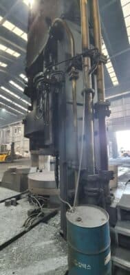 Hydraulic open die forging press JSW 2500 MT — 2500 ton (Photo 1)