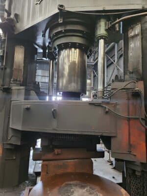 Hydraulic open die forging press JSW 2500 MT — 2500 ton (Photo 7)