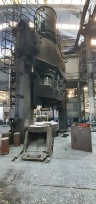 Hydraulic open die forging press JSW 2500 MT — 2500 ton (Photo 9)