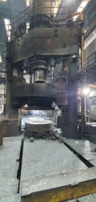 Hydraulic open die forging press JSW 2500 MT — 2500 ton (Photo 5)