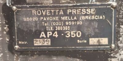 Hot forging press Mecolpress SEO 35 — 350 ton (Photo 9)