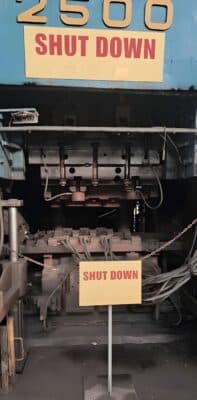 Hot forging press TMP Voronezh KA8044 — 2500 ton (Photo 8)