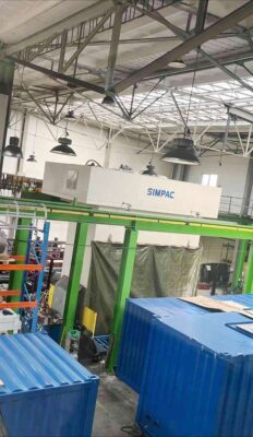 Stamping press Simpac PH-1000 — 1000 ton (Photo 1)