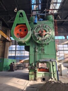 Hot forging press Erfurt PKXW 2500.1 — 2500 ton