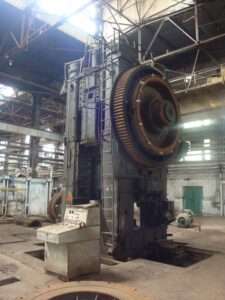 Hot forging press Erfurt PKXW 2500.1 — 2500 ton