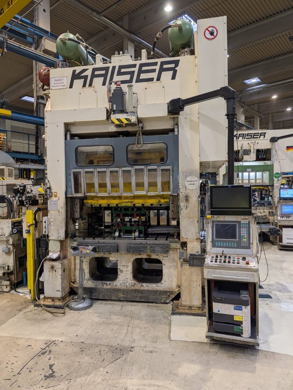 Mechanical press Kaiser KSTU 3150 — 315 ton