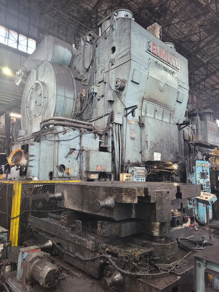 Hot forging press Eumuco KSP 500 - 5000 ton (ID:76129) - Dabrox.com