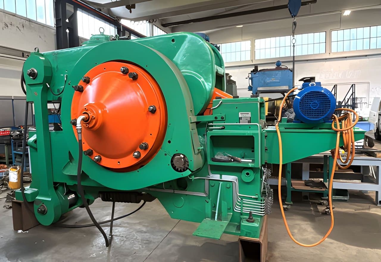 Forging upsetter Eumuco SMZ 20 — 200 ton