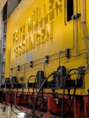 Tandem press line Fritz Muller 6P/5200 — 5200 ton (Photo 23)
