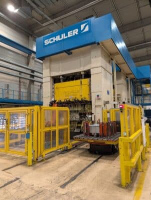 Tandem press line Fritz Muller 6P/5200 — 5200 ton (Photo 8)