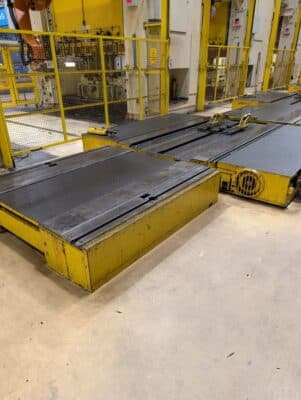 Tandem press line Fritz Muller 6P/5200 — 5200 ton (Photo 2)