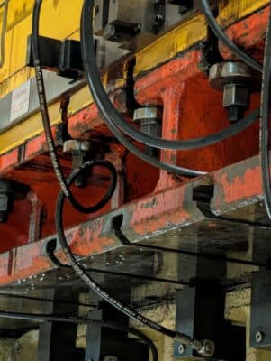 Tandem press line Fritz Muller 6P/5200 — 5200 ton (Photo 22)